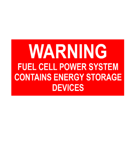 1.5X3 Solar Warning Placard