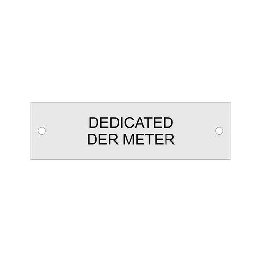 1 x 3.5 Dedicated DER Meter