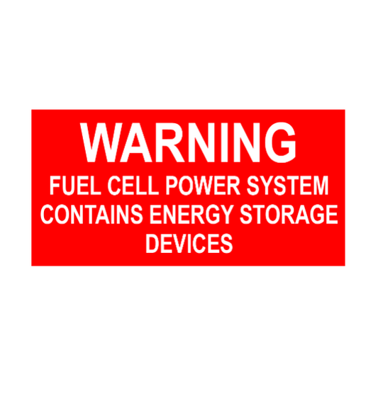 1.5X3 Solar Warning Placard