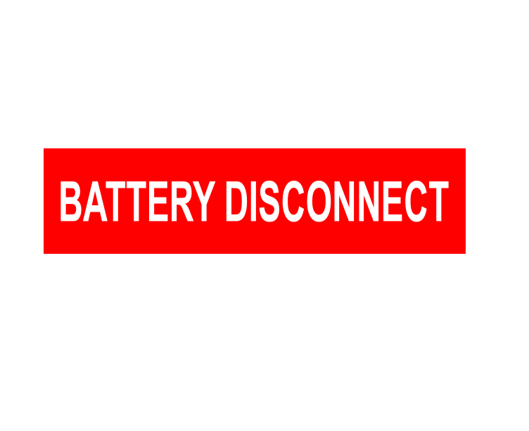 1X4 Battery Disconnect