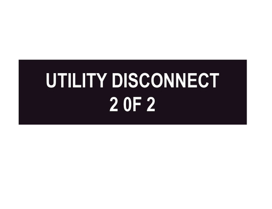 1x3 Utility Disconnect 2 of 2