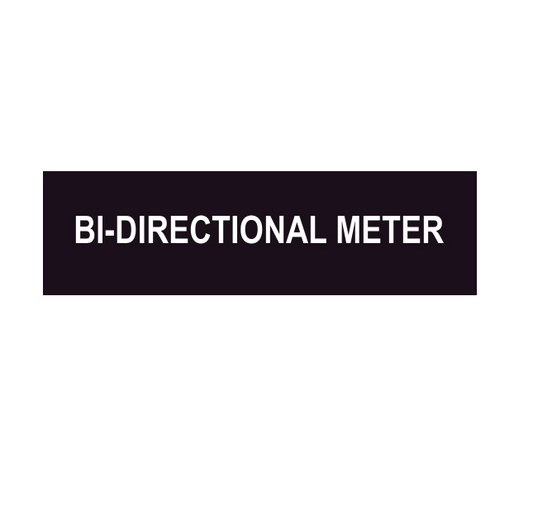 1x3 Bi-directional Meter