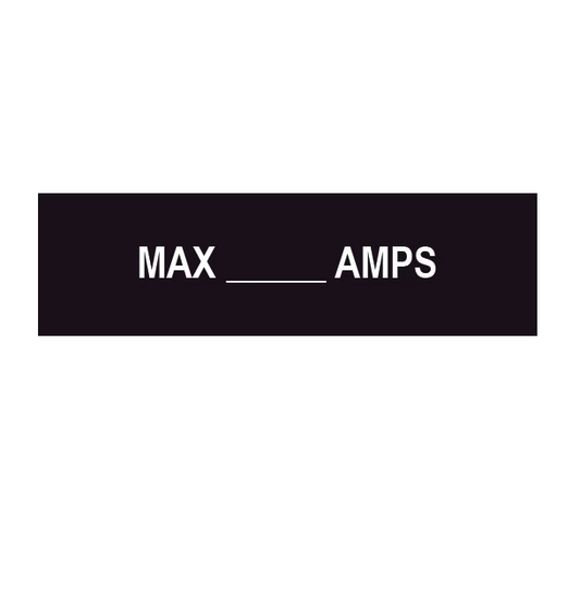 Amp Rating 1x2 Plastic PV