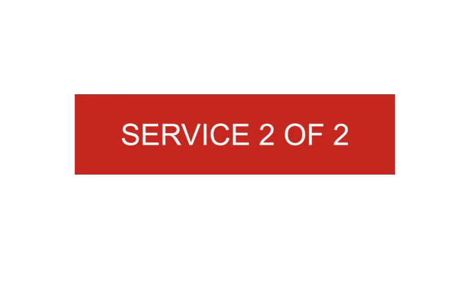 1x3, Service 2 of 2 PV