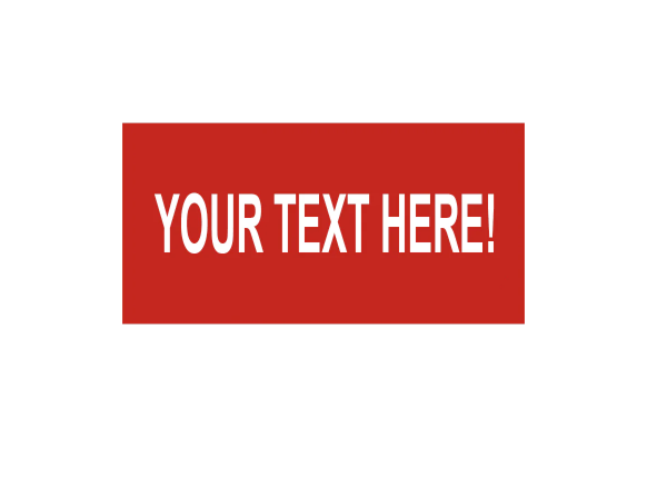 Fully Engraved Custom Solar Label