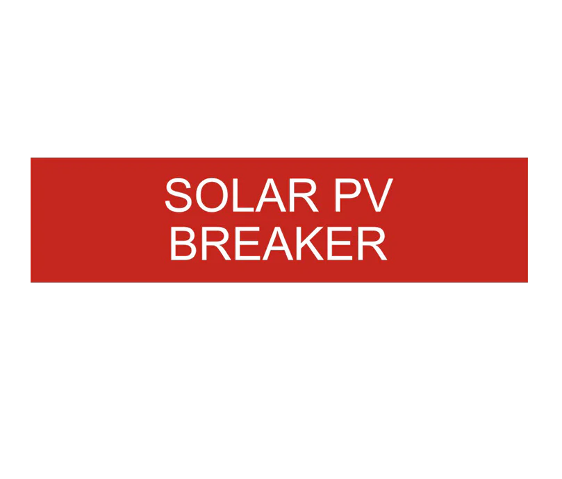 1x3, Solar PV Breaker